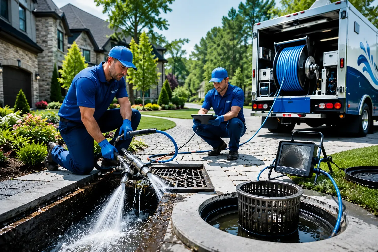Local outdoor drain cleaning professionals in Regina, KY